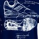 Vyriški marškinėliai NIKE MARŠKINĖLIAI SS TEE HUARACHE 840327429 spalva tamsiai mėlyna