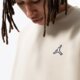 Vyriškas džemperis JORDAN DŽEMPERIS M J ESSENTIAL FLEECE CREW dq7520-206 spalva rusvai gelsva