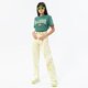 Moteriški marškinėliai ELLESSE MARŠKINĖLIAI ALLOUI   OVERSIZED MARŠKINĖLIAI DGREEN sgp16699502 spalva žalia