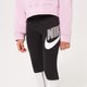 Vaikiškos kelnės NIKE TAMPRĖS G NSW FAVORITES GX HW LEGGING GIRL dv0350-010 spalva juoda