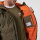 Vyriška žieminė striukė CONFRONT STRIUKĖ  ŽIEMINĖ CITY ADVENTURE JACKET cf321kum18002 spalva rusvai žalsva