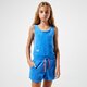 Vaikiški marškinėliai NIKE G NSW HERITAGE ROMPER cj7543-402 spalva mėlyna