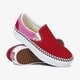 Moteriški kedai VANS UA CLASSIC SLIP-ON PLATFORM vn0a3jezwvx1 spalva raudona