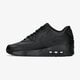 Vaikiški kedai NIKE AIR MAX 90 LEATHER (GS) 833412-001 spalva juoda