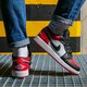 Vaikiški kedai AIR JORDAN 1 LOW  553560-612 spalva balta