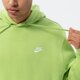 Vyriškas džemperis NIKE DŽEMPERIS SU GOBTUVU SPORTSWEAR CLUB FLEECE bv2654-332 spalva žalia