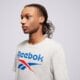 Vyriški marškinėliai REEBOK MARŠKINĖLIAI BRUNO   BIG LOGO CREW NECK SS TEE 100240886 spalva pilka