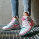 Vaikiški kedai AIR JORDAN 1 MID 555112-102 spalva balta