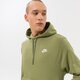 Vyriškas džemperis NIKE DŽEMPERIS SU GOBTUVU SPORTSWEAR CLUB FLEECE bv2654-334 spalva rusvai žalsva