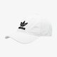 Vaikiška kepurė su snapeliu ADIDAS KEPURĖ TREFOIL CAP br9720 spalva balta