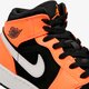 Vaikiški kedai AIR JORDAN 1 MID BG 554725-062 spalva oranžinė