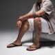 Vyriškos šlepetės HAVAIANAS BRASIL LOGO 4110850-1069 spalva juoda
