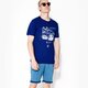 Vyriški marškinėliai NIKE MARŠKINĖLIAI SS TEE HUARACHE 840327429 spalva tamsiai mėlyna