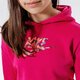 Vaikiškas džemperis NIKE DŽEMPERIS SU GOBTUVU SPORTSWEAR GIRL dc9763-615 spalva rožinė