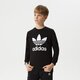 Vaikiškas džemperis ADIDAS DŽEMPERIS TREFOIL CREW BOY ed7797 spalva juoda