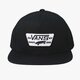Vaikiška kepurė su snapeliu VANS KEPURĖ FULL PATCH SNAPBACK BLACK vqpu9rj spalva juoda