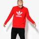 Vyriškas džemperis ADIDAS DŽEMPERIS TREFOIL CREW ADICOLOR dh5826 spalva raudona