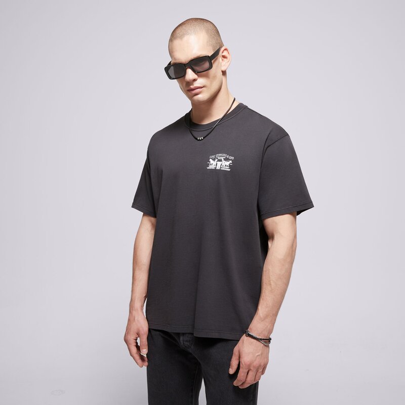 LEVI'S MARŠKINĖLIAI VINTAGE FIT GRAPHIC TEE BLACKS