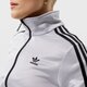 Moteriškas džemperis ADIDAS DŽEMPERIS UŽSEGAMAS TRACK MARŠKINĖLIAI hf7532 spalva sidabrinė
