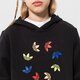Vaikiškas džemperis ADIDAS DŽEMPERIS SU GOBTUVU HOODIE BOY he4779 spalva juoda