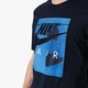 Vyriški marškinėliai NIKE MARŠKINĖLIAI SS M NSW TEE NIKEAIR FENCE PHOTO ATHLETIC ar5031-451 spalva tamsiai mėlyna