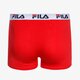 Vyriškas apatinis trikotažas FILA BOKSIKĖS TRUNK URBAN 2PACK RED fu5016/2-118 spalva raudona