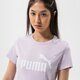 Moteriški marškinėliai PUMA MARŠKINĖLIAI ESS LOGO (S) 586775 17 spalva violetinė