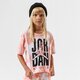 Vaikiški marškinėliai JORDAN MARŠKINĖLIAI JORDAN GIRL TIE DYE BOXY TEE GIRL 45a764-n0q spalva oranžinė