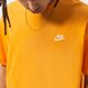 Vyriški marškinėliai NIKE MARŠKINĖLIAI NIKE SPORTSWEAR CLUB ar4997-887 spalva oranžinė