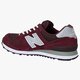 NEW BALANCE M574NBU m574nbu spalva tamsiai raudona