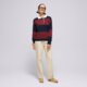Moteriški marškinėliai LEVI'S MEGZTINIS IVY LEAGUE STRIPED SWEATER REDS a8504-0001 spalva tamsiai raudona