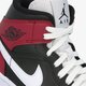 Moteriški kedai AIR JORDAN 1 MID  bq6472-016 spalva juoda