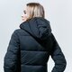 Moteriška žieminė striukė CHAMPION STRIUKĖ HOODED POLYFILLED JACKET REGULAR 113424kk001 spalva juoda