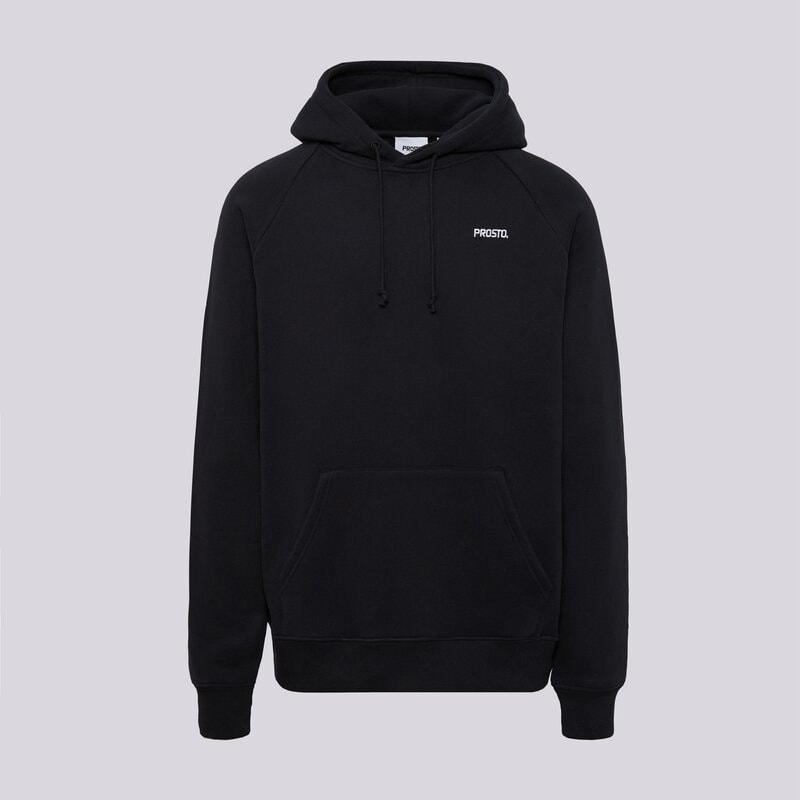 PROSTO DŽEMPERIS SU GOBTUVU HOODIE SKIZZLE WASHED BLACK