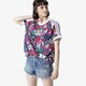 Moteriški marškinėliai ADIDAS MARŠKINĖLIAI SS 3 STRIPES TEE dv2656 spalva daugiaspalvė