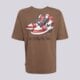 Vyriški marškinėliai JORDAN MARŠKINĖLIAI M J BRK GX SNKR 85 SS CRW ix1576-274 spalva ruda