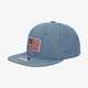 Vaikiška kepurė su snapeliu NEW ERA KEPURĖ SEASONAL FLAG 9FIFTY OPEN MARKET BLUE 80536690 spalva mėlyna