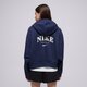 Vaikiškas džemperis NIKE DŽEMPERIS UŽSEGAMAS G NSW FLC FZ HOODIE GIRL fd0887-410 spalva tamsiai mėlyna