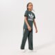 Vaikiški marškinėliai ADIDAS MARŠKINĖLIAI TREFOIL TEE GIRL hk0262 spalva žalia