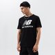 Vyriški marškinėliai NEW BALANCE MARŠKINĖLIAI ESSENTIALS   STACKED LOGO TEE mt01575bk spalva juoda