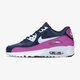 NIKE AIR MAX 90 LEATHER (GS)  833376402 spalva tamsiai mėlyna