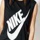Moteriški marškinėliai NIKE MARŠKINĖLIAI W NSW ESSNTL MARŠKINĖLIAI SS HBR 883964-010 spalva juoda