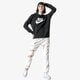 Moteriškas džemperis NIKE DŽEMPERIS W NSW RALLY HOODIE HBR 930913-010 spalva juoda