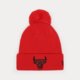 Vyriška kepurė NEW ERA KEPURĖ INFILL BOBBLE BEANIE BULLS RED CHICAGO BULLS 60284999 spalva raudona
