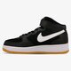 Vyriški kedai NIKE AIR FORCE 1 MID '07  315123035 spalva juoda