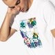 Vyriški marškinėliai ADIDAS MARŠKINĖLIAI SS ACTION SPORTS LIFESTYLE BB FLRL TEE cf5844 spalva balta