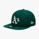 Vaikiška kepurė su snapeliu NEW ERA KEPURĖ CHAIN STITCH SNAP OAK ATHLETICS DKG 80489025 spalva žalia