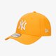 Vyriška kepurė su snapeliu NEW ERA KEPURĖ LEAGUE ESSENTIAL 9FORTY NYY NEW YORK YANKEES 80636013 spalva geltona