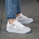 Moteriški kedai NIKE W AF1 FLYKNIT LOW 820256103 spalva pilka