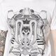 Vyriški marškinėliai ADIDAS MARŠKINĖLIAI SS MONTAGE TEE bk7597 spalva balta